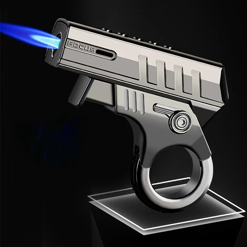 Fire Starting Kit - Pistola di decompressione in metallo Accendino