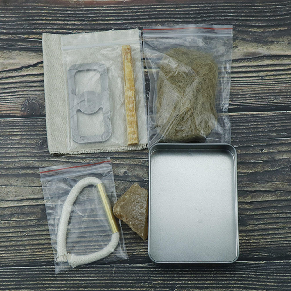 Fire Starting Kit - Set Accendifuoco a Corda per Campeggio,