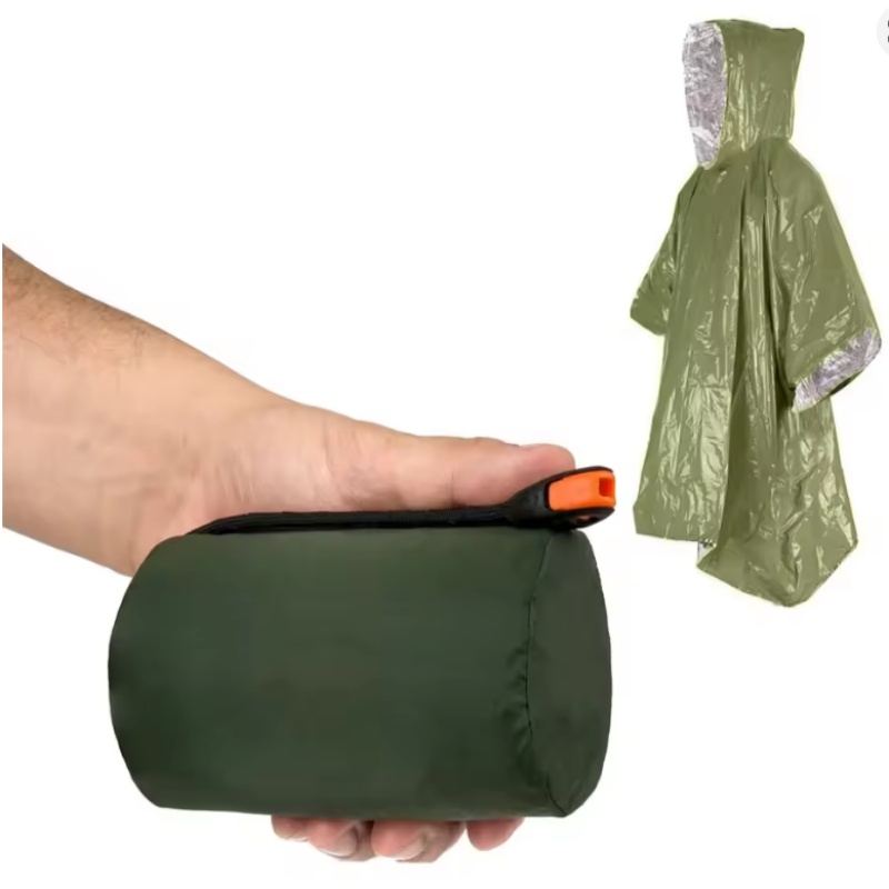Poncho di Emergenza 4 Pezzi, T - Survival Blanket Reflective recensione e prezzo