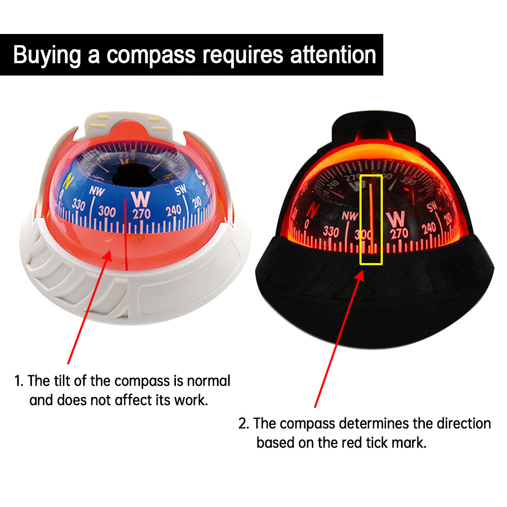 Bussola di navigazione per aut - Compass Lensatic recensione e prezzo