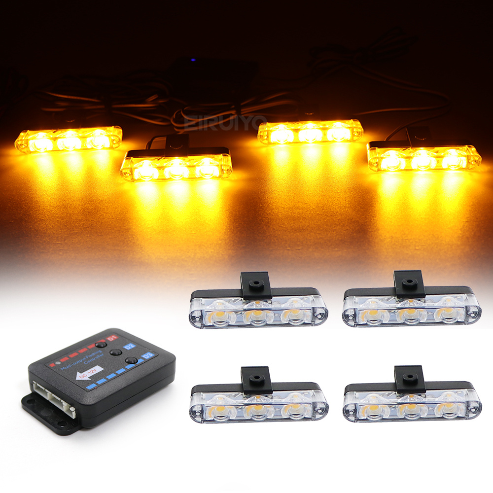 4x 3 LED Luci Stroboscopiche p - Sos Light Strobe recensione e prezzo